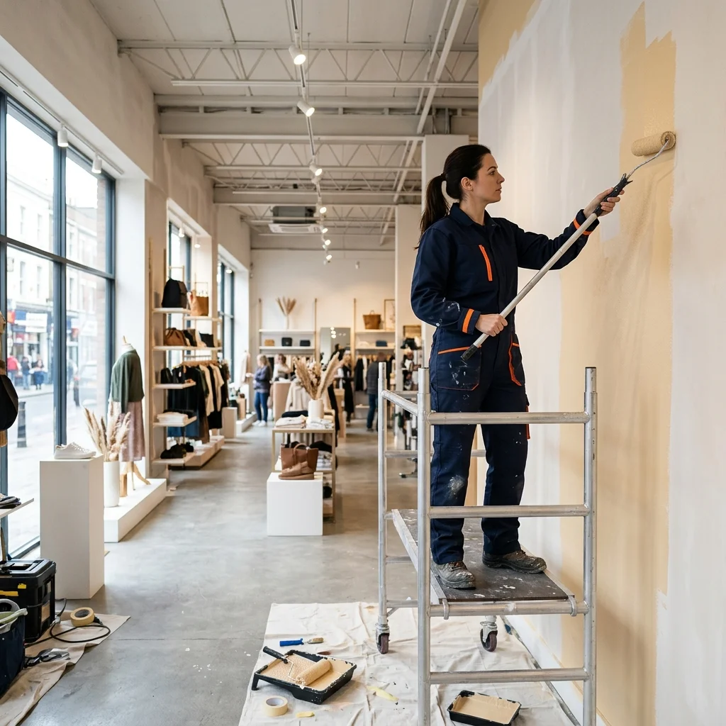 Pintar locales comerciales
